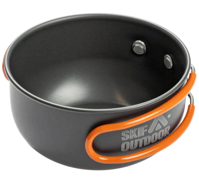 Кемпінговий набір для приготування їжі Skif Outdoor Fuzz Pot II. Чорний