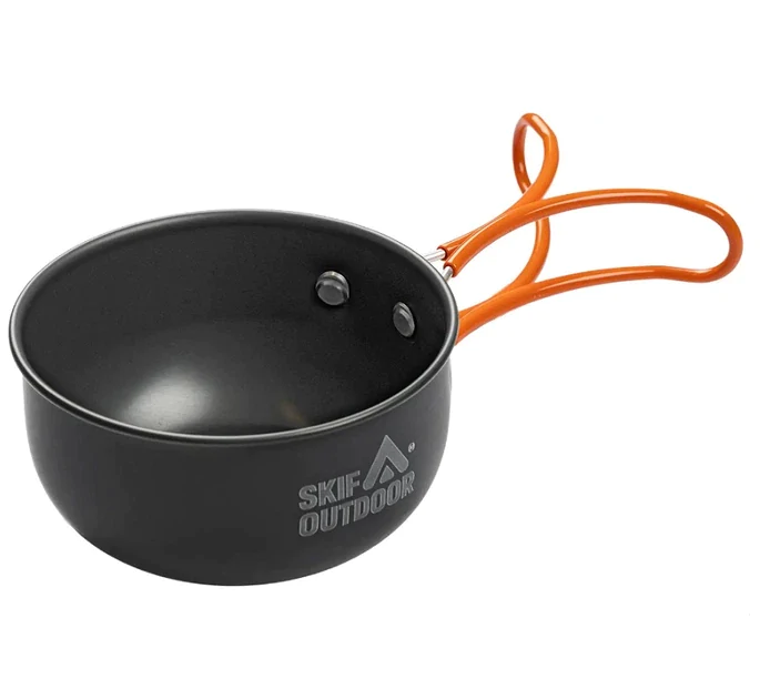 Кемпінговий набір для приготування їжі Skif Outdoor Fuzz Pot II. Чорний