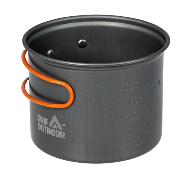 Кемпінговий набір для приготування їжі Skif Outdoor Fuzz Pot II. Чорний