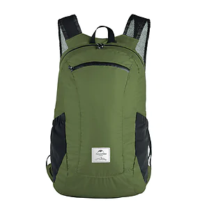 Рюкзак компактний надлегкий Naturehike Ultralight NH17A012-B, 18л. Олива