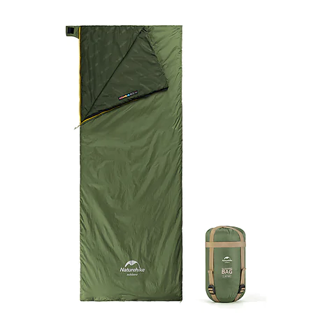 Спальний мішок Naturehike LW180 Mini NH21MSD04 XL лівий. Олива