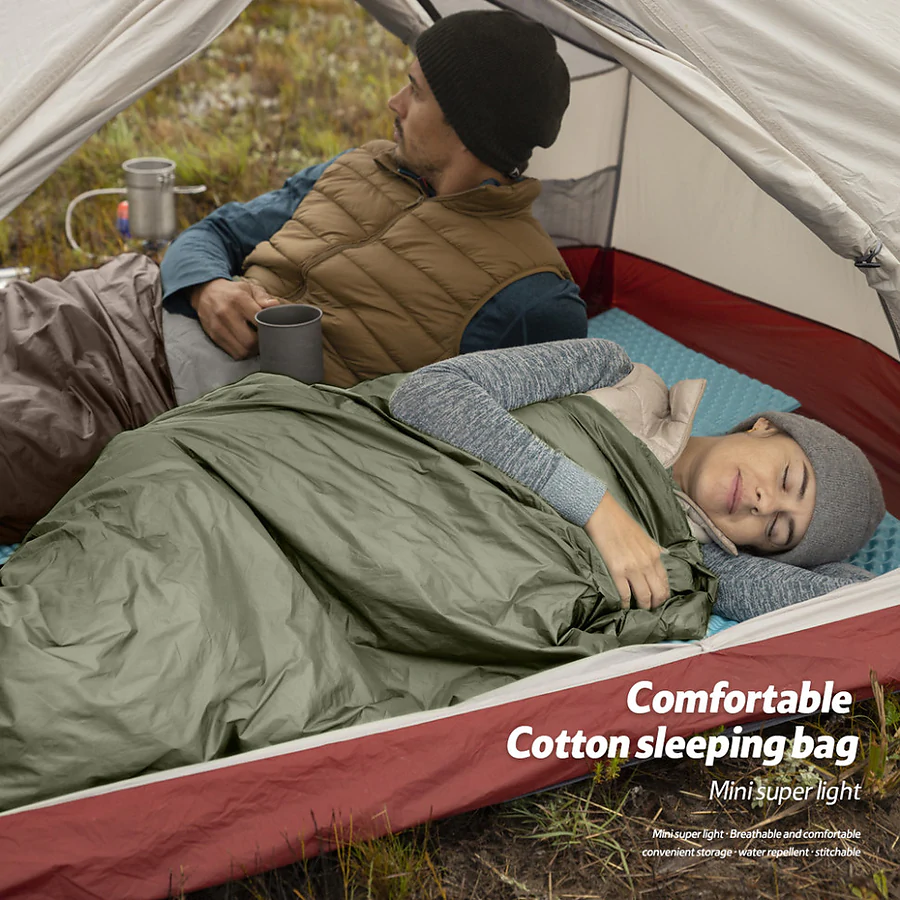 Спальный мешок Naturehike LW180 Mini NH21MSD04 левый. Олива