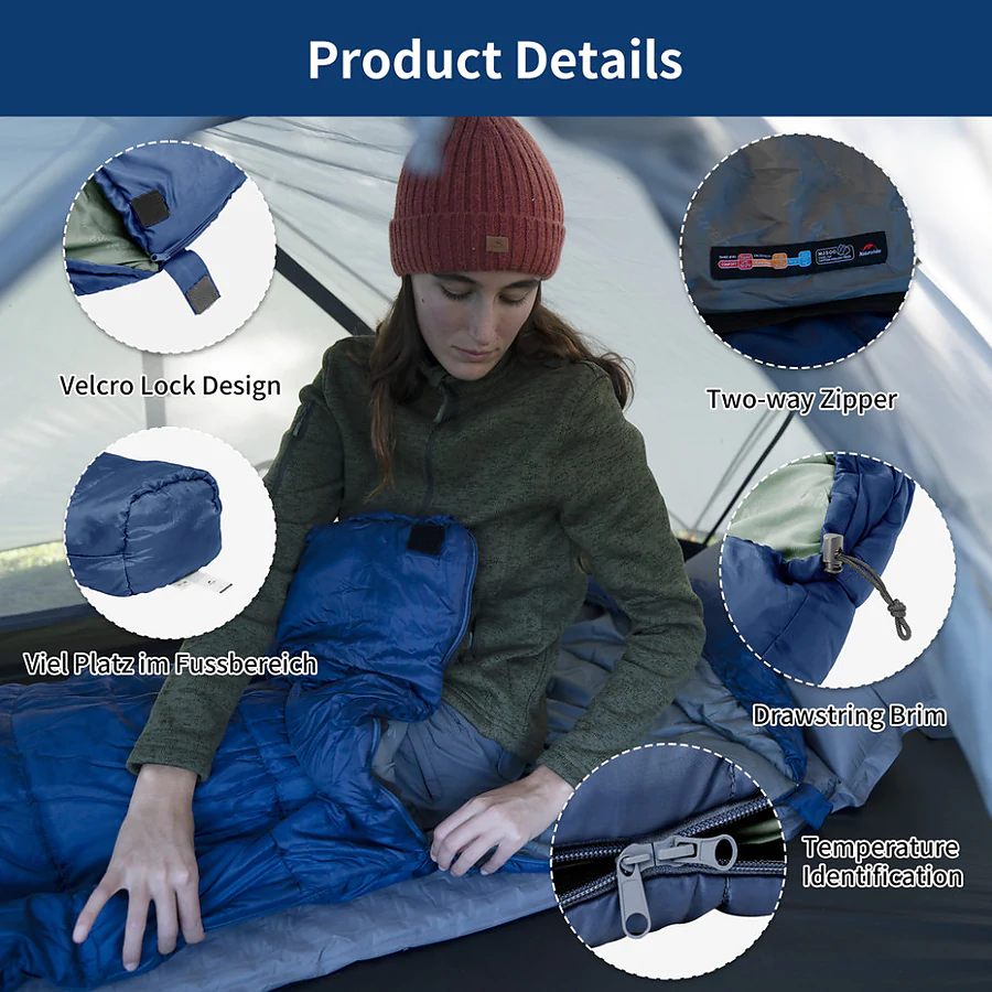 Спальный мешок Naturehike MJ 300 CNK2300SD014. Синий