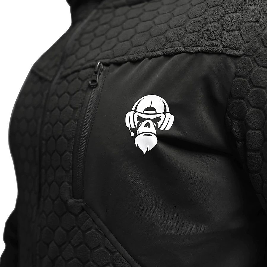 Куртка флісова Combatant Scout. Черный