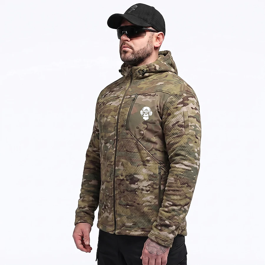 Куртка флісова Combatant Scout. Мультикам