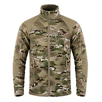 Кофта тактична флісова Han-Wild Grid Fleece. Мультикам