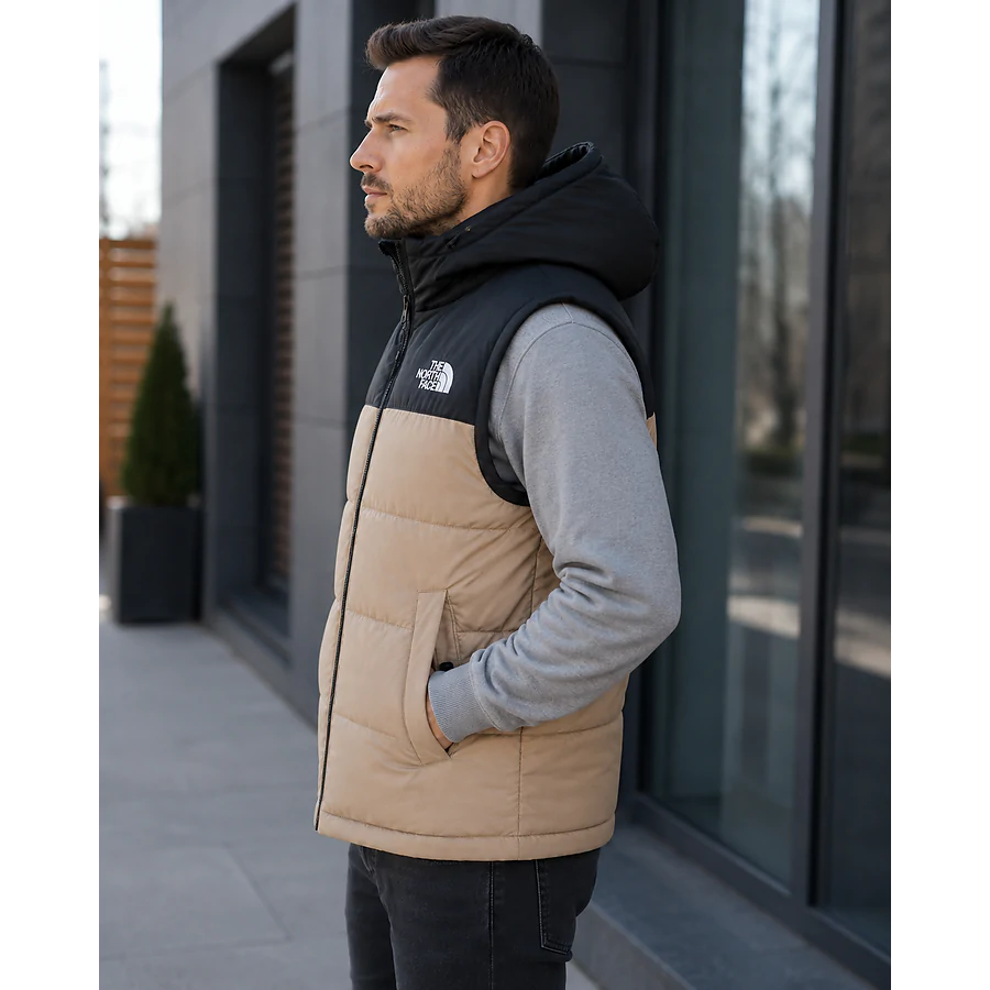 Жилетка чоловіча The North Face. Бежевий