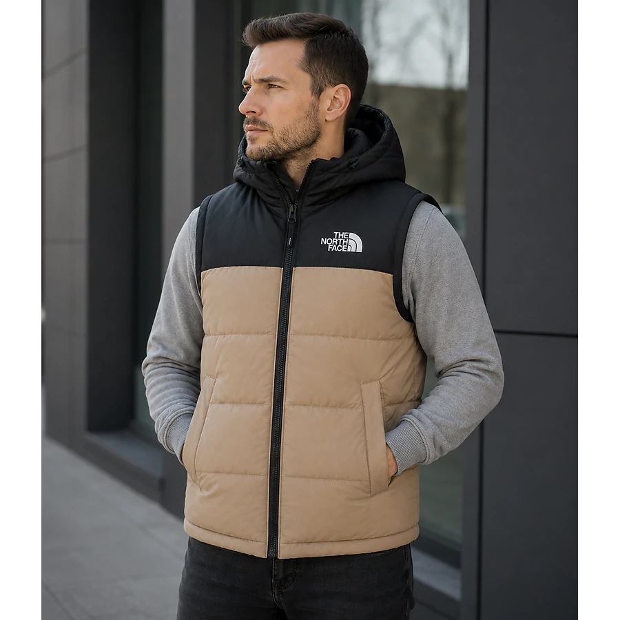 Жилетка чоловіча The North Face. Бежевий