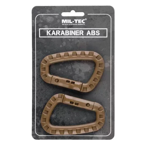 Карабін тактичний Mil-Tec з ABS пластику. Койот