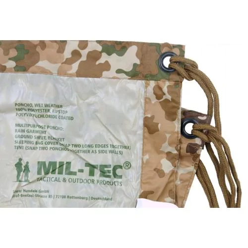 Пончо американское тактическое Mil-Tec Rip-Stop. Мультикам