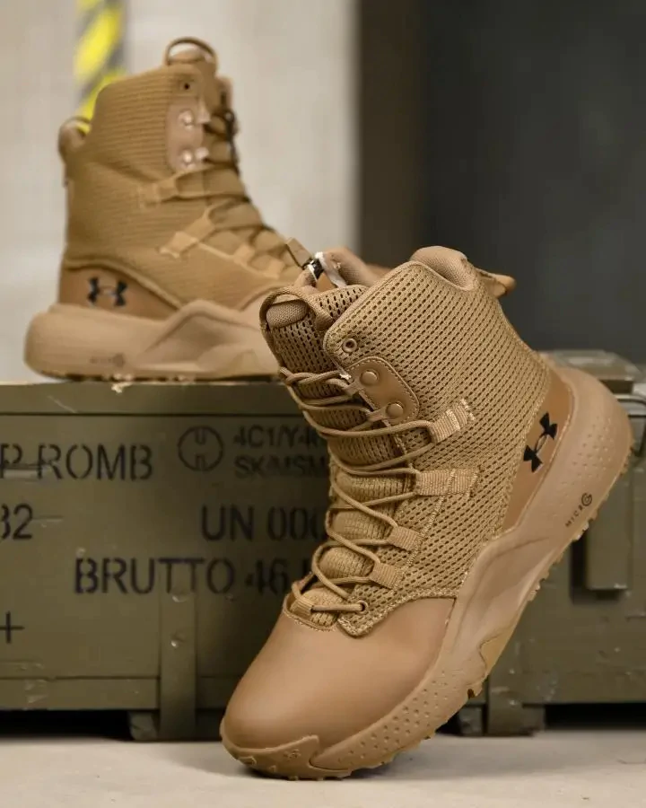Черевики тактичні осінні Under Armour. Койот