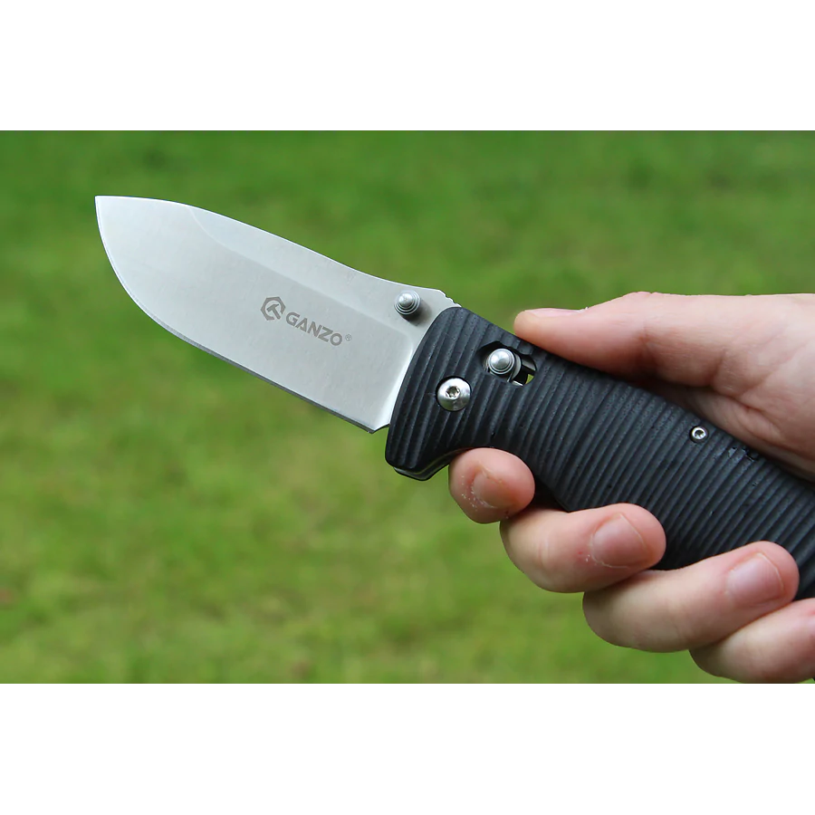 Нож складной Ganzo G720-B черный