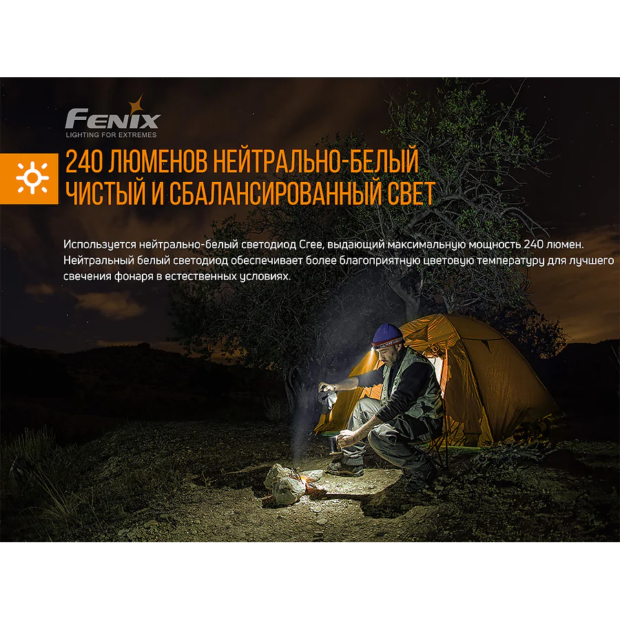 Ліхтар налобний Fenix HM23
