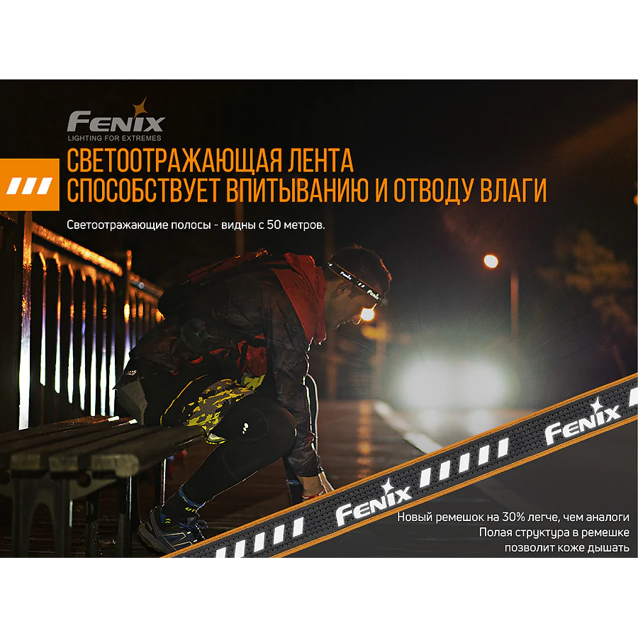 Ліхтар налобний Fenix HM23