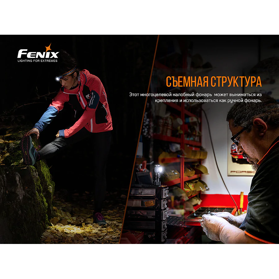 Ліхтар налобний Fenix HM50R V2.0