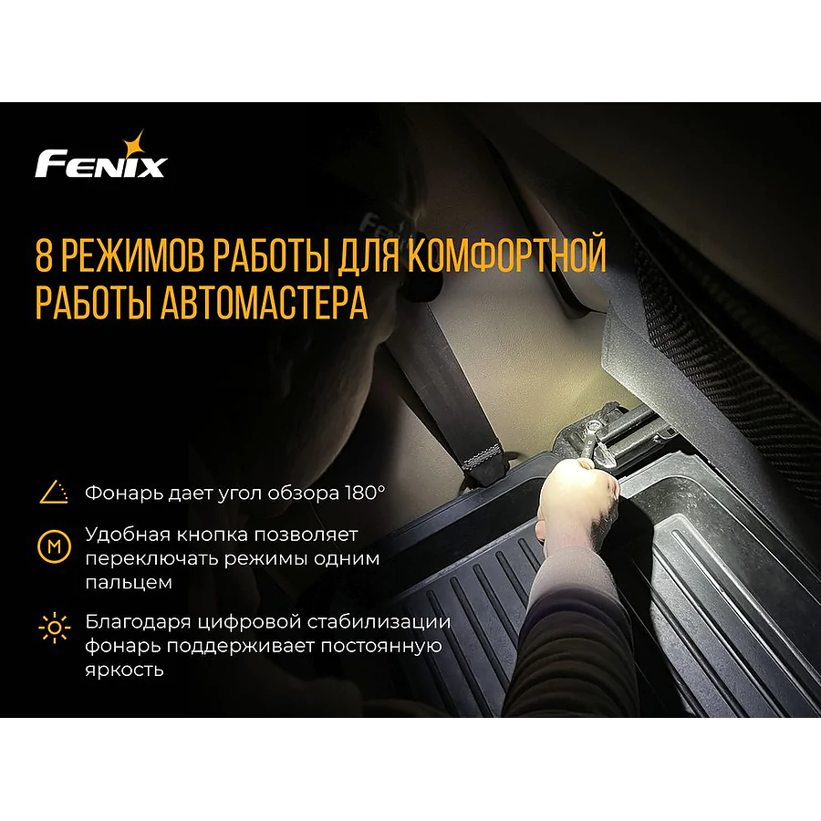 Фонарь налобный Fenix HM70R