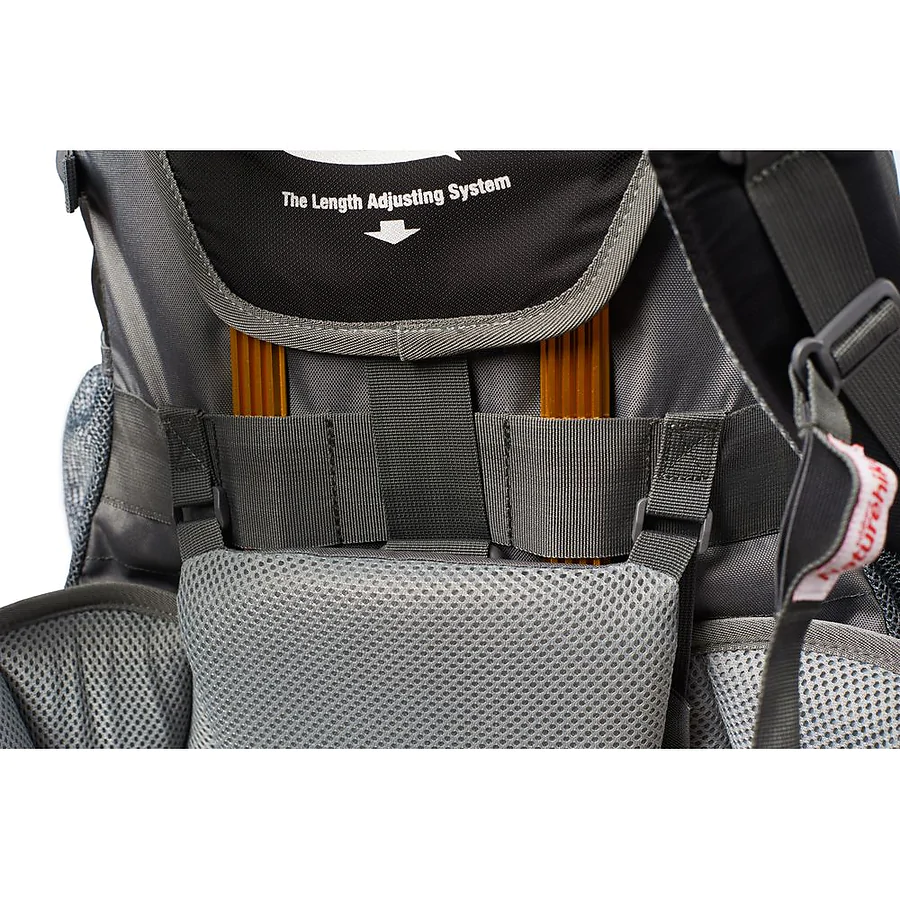 Рюкзак туристичний Naturehike NH70B070-B, 70л+5л, чорно-сірий