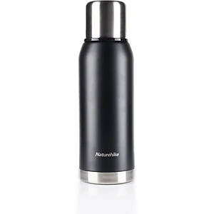 Термос стальной 1,0л Naturehike Q-9H NH19SJ010. Черный