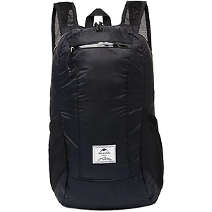 Рюкзак компактний надлегкий Naturehike Ultralight NH17A012-B, 18л, чорний