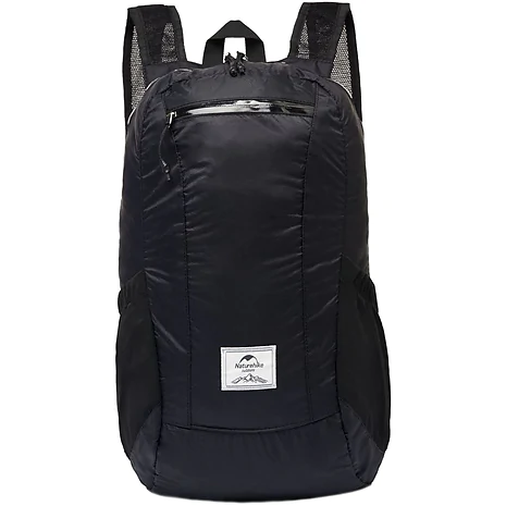 Рюкзак компактный сверхлегкий Naturehike Ultralight NH17A012-B, 18л, черный