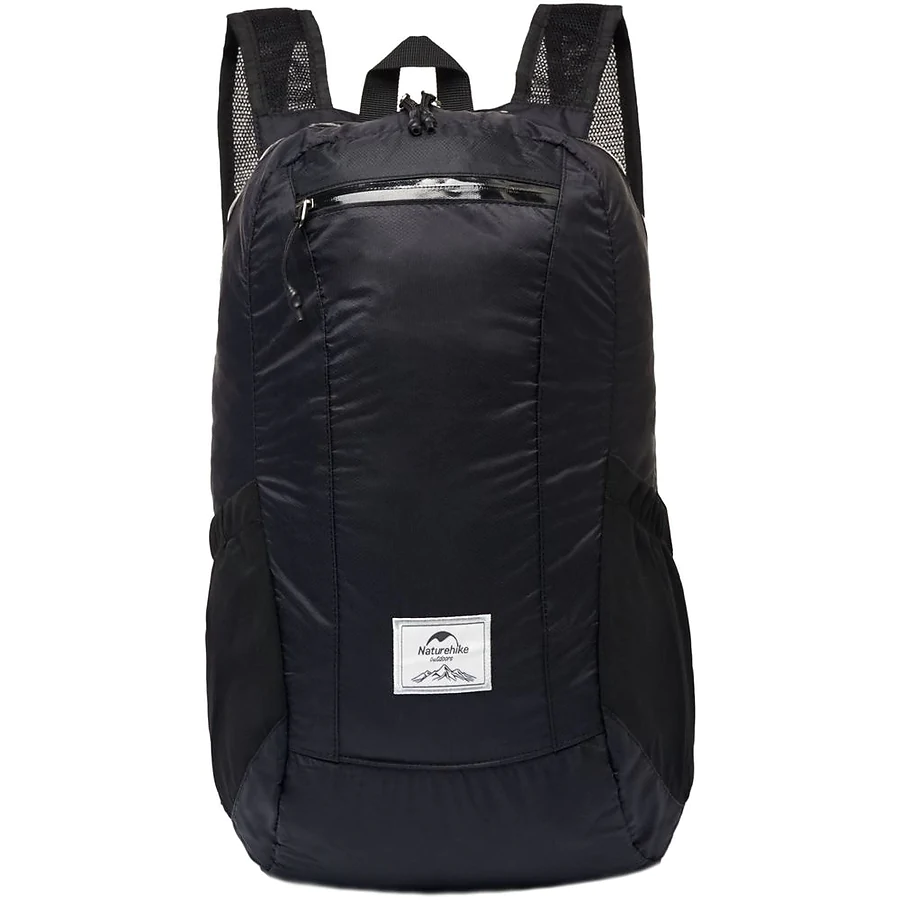 Рюкзак компактний надлегкий Naturehike Ultralight NH17A012-B, 18л, чорний