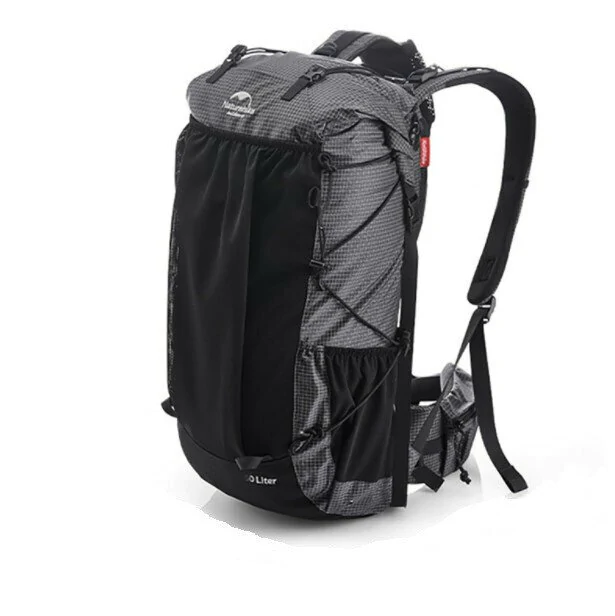 Рюкзак туристичний Naturehike Rock NH20BB113, 40+5л, чорний
