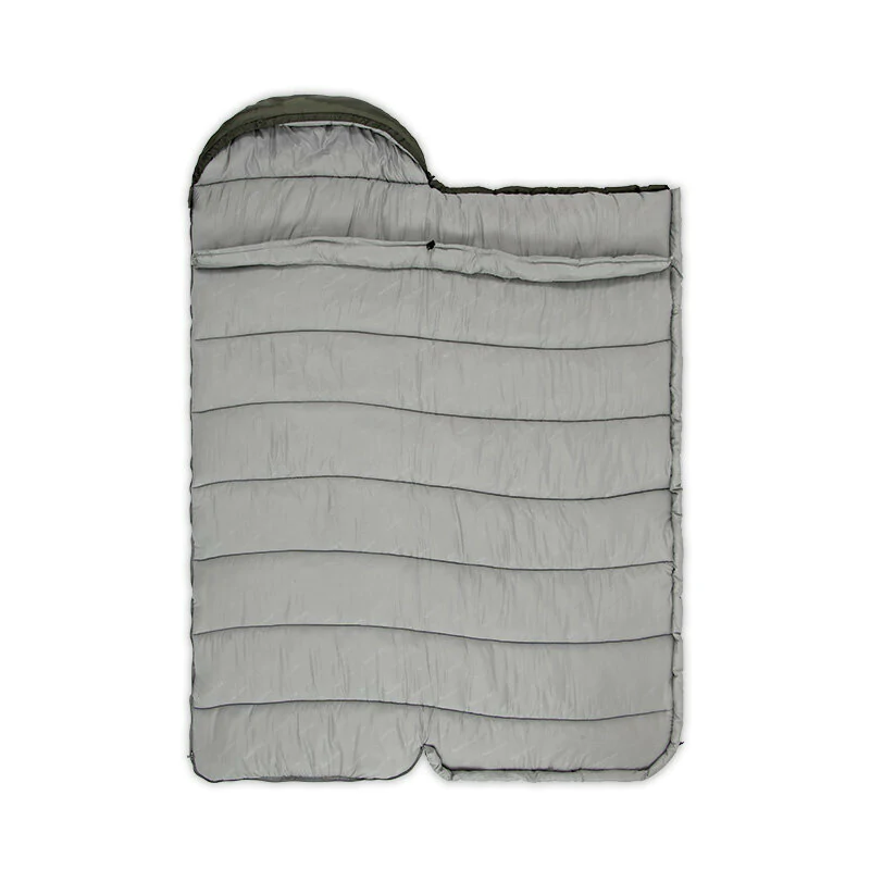 Спальник с капюшоном правый (1°C) Naturehike U350 NH20MSD07. Зеленый