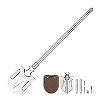 Лопата Naturehike Multifunctional outdoor shovel NH20GJ002. Серый