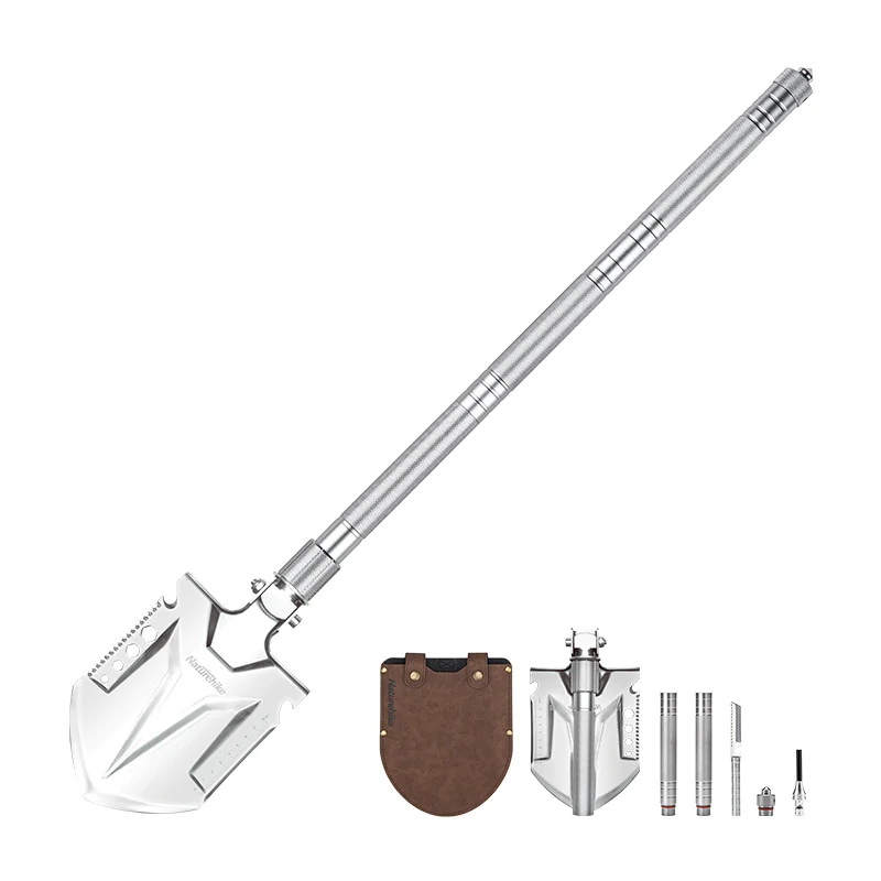 Лопата Naturehike Multifunctional outdoor shovel NH20GJ002. Серый