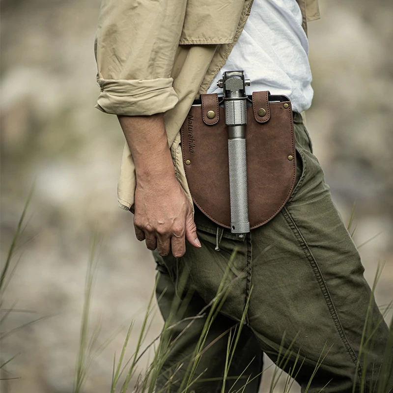 Лопата Naturehike Multifunctional outdoor shovel NH20GJ002. Серый