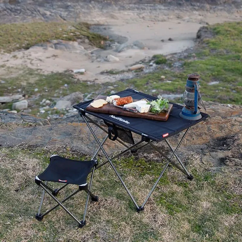Cтіл розкладний Naturehike  NH20JJ020,1680D Oxford / алюміній розмір L. Бежевий