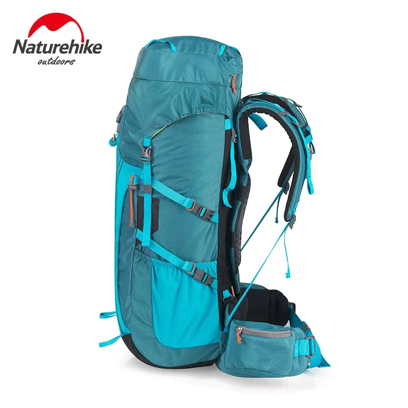 Рюкзак туристичний Naturehike NH16Y020-Q, 55л, зелений