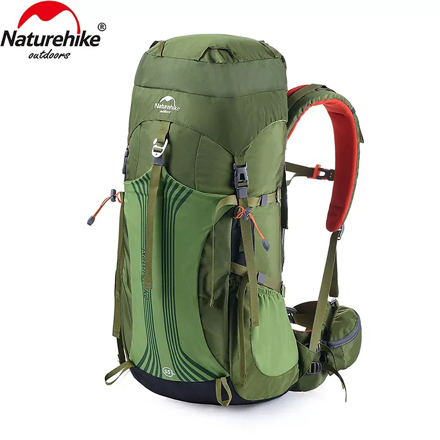 Рюкзак туристичний Naturehike NH16Y020-Q, 55л, зелений
