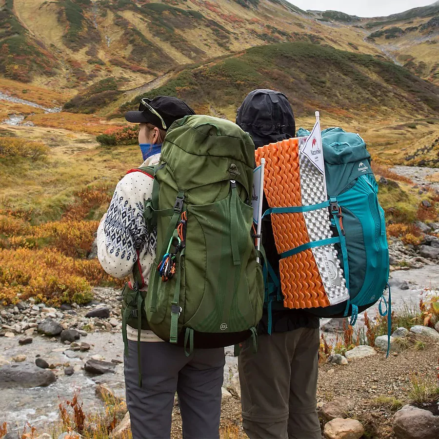 Рюкзак туристичний Naturehike NH16Y020-Q, 55л, зелений