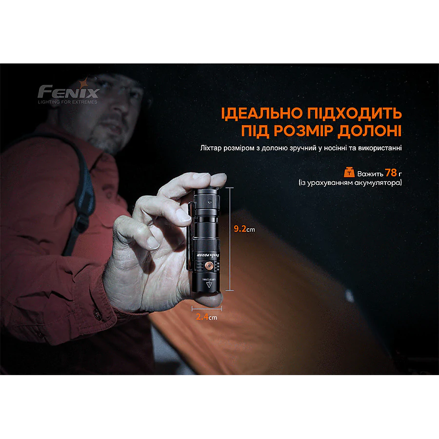 Фонарь ручной Fenix ​​PD25R