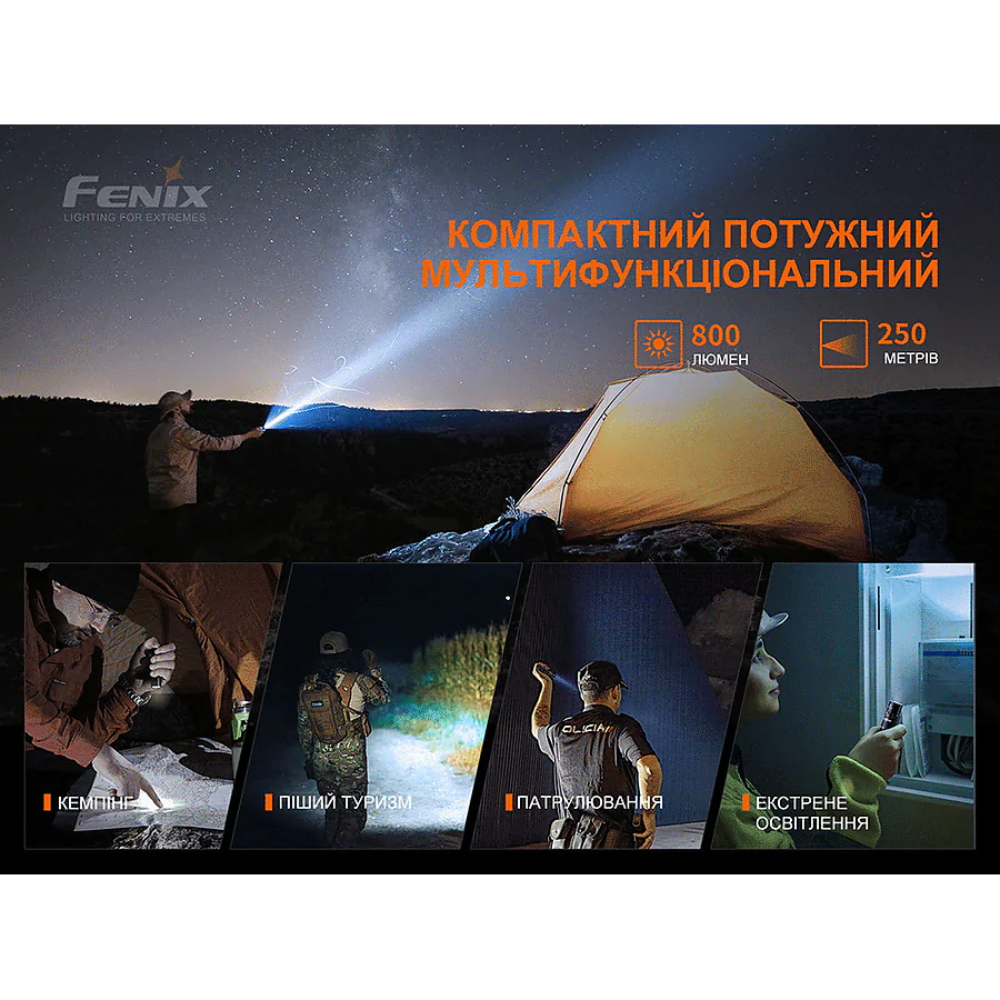 Фонарь ручной Fenix ​​PD25R