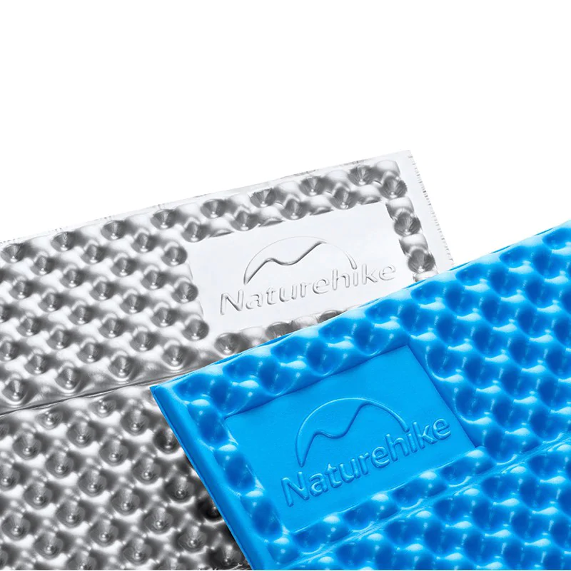 Килимок складний Naturehike NH19QD008 IXPE із алюмінієвою плівкою. Олива