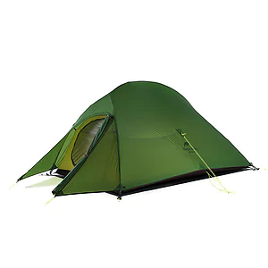Намет надлегкий двомісний з футпринтом Naturehike Сloud Up 2 Updated NH17T001-T 20D. Зелений