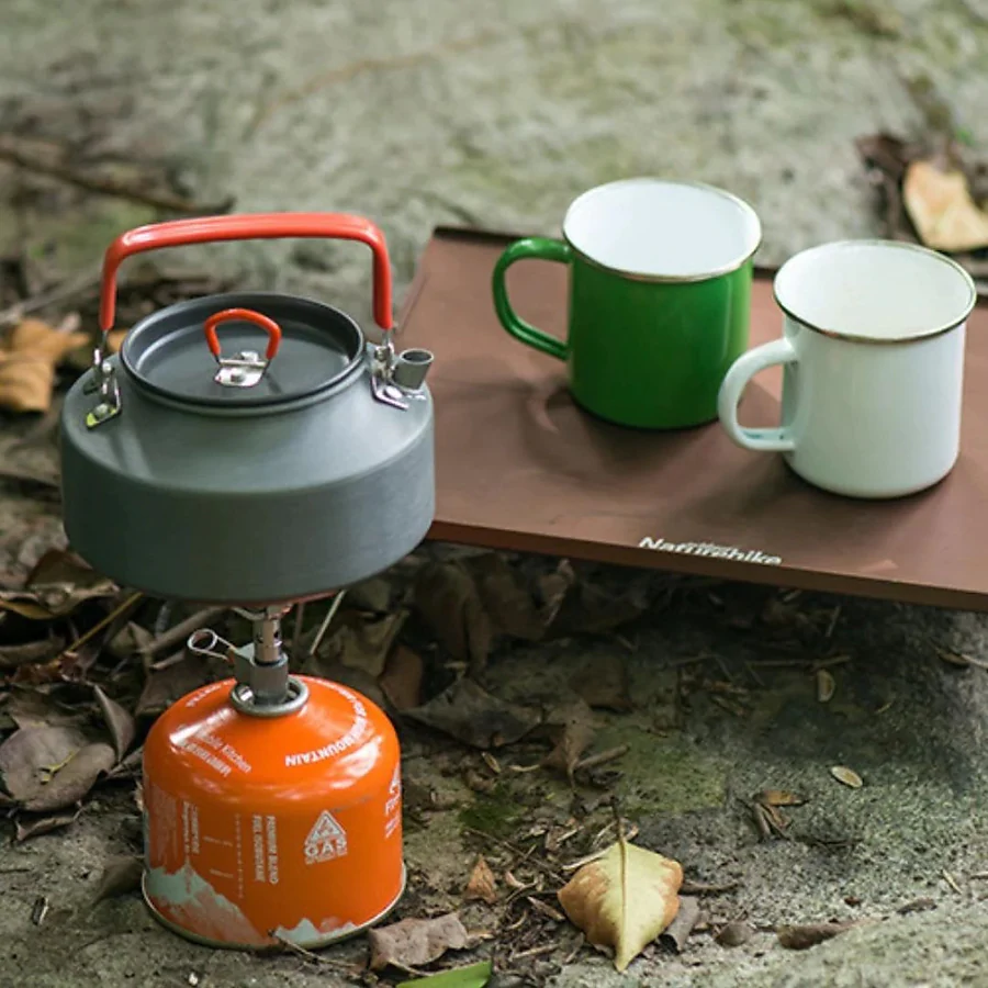 Чайник алюмінієвий Naturehike NH17C020-H 1,45 л. Сірий