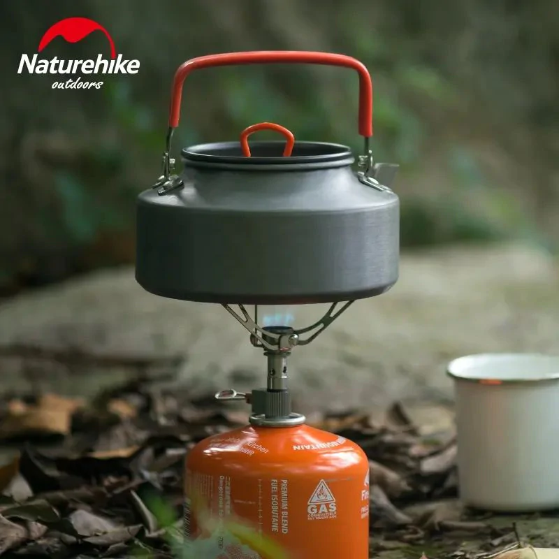 Чайник алюмінієвий Naturehike NH17C020-H 1.1 л. Сірий