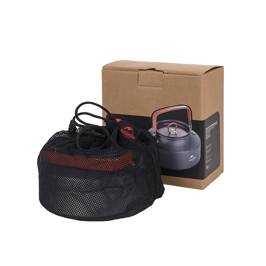 Чайник алюмінієвий Naturehike NH17C020-H 1.1 л. Сірий