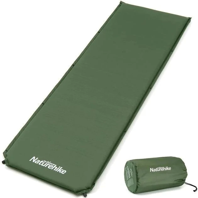 Матрас самонадувающийся 5 см Naturehike NH20DZ003. Зеленый