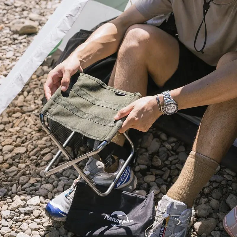 Стул складной Naturehike NH17Z012-L, черный