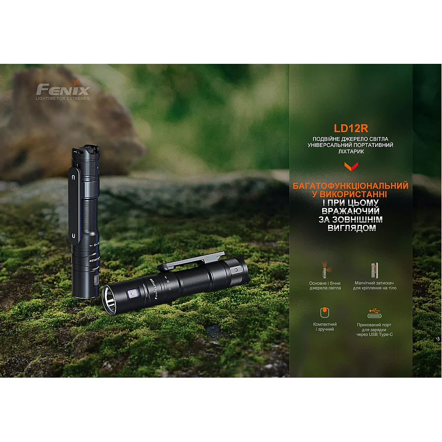 Ліхтар ручний Fenix LD12R