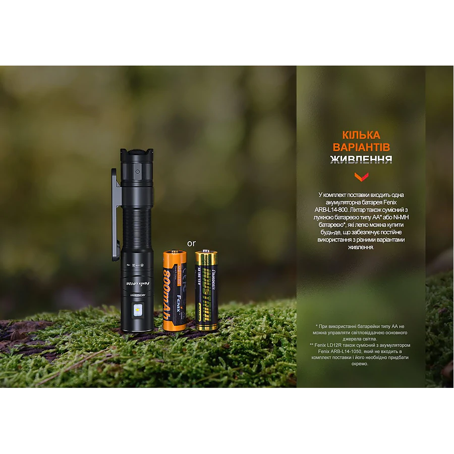 Ліхтар ручний Fenix LD12R