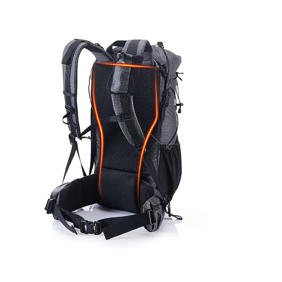 Рюкзак туристичний Naturehike Rock NH19BP095, 60+5л, чорний