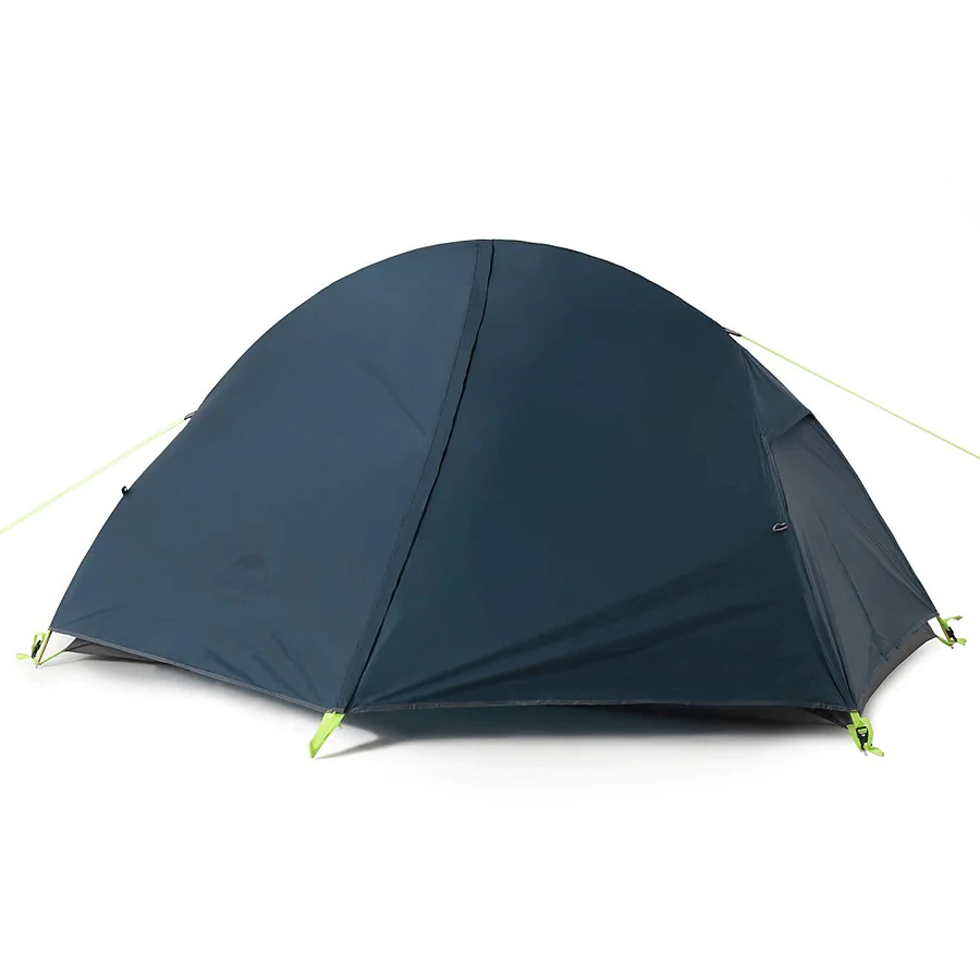 Палатка сверхлегкая одноместная с футпринтом Naturehike Cycling 1 NH18A095-D, 210T, темно-синий