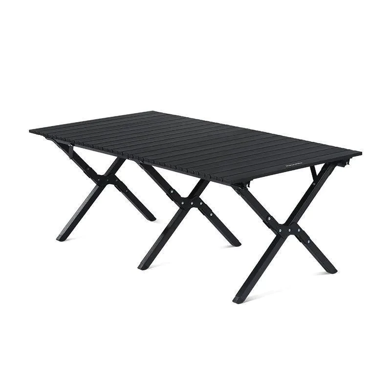 Раскладной стол большой Naturehike CNK2300JU010, алюминий, черный