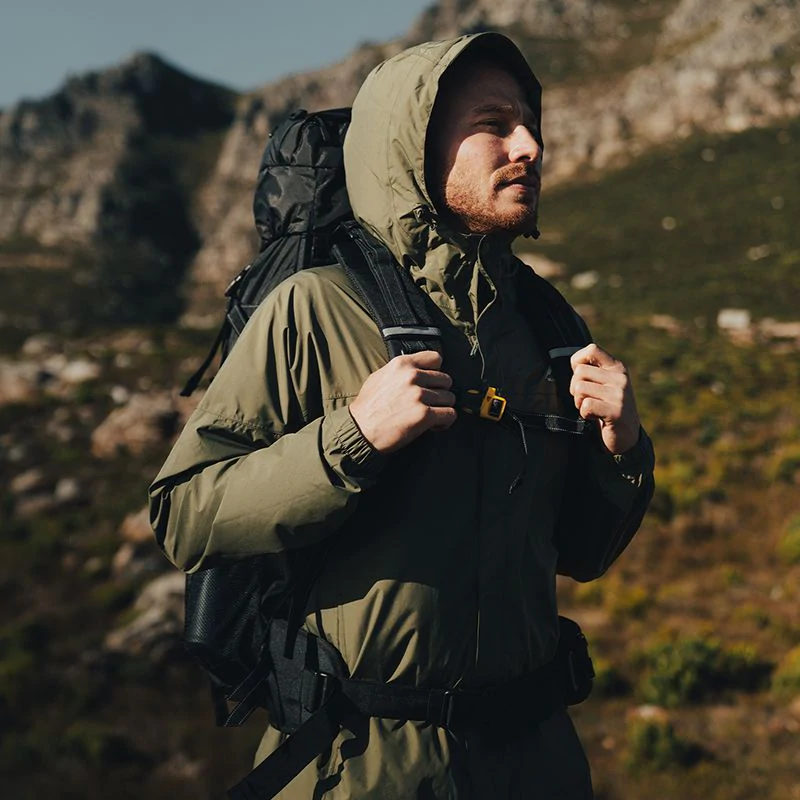 Рюкзак туристичний Naturehike NH70B070-B, 70л+5л, світло-коричневий