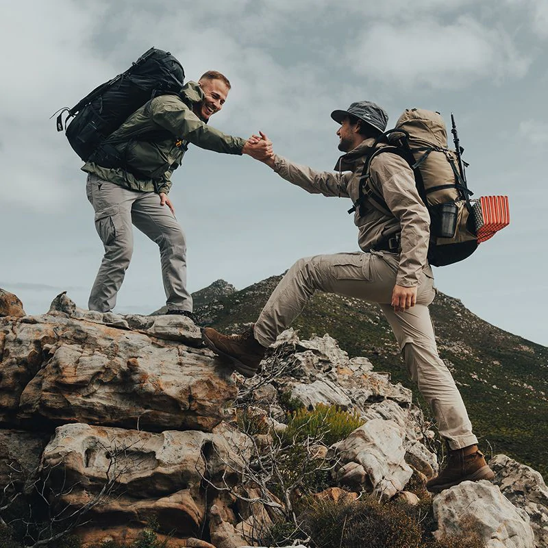 Рюкзак туристичний Naturehike NH70B070-B, 70л+5л, світло-коричневий